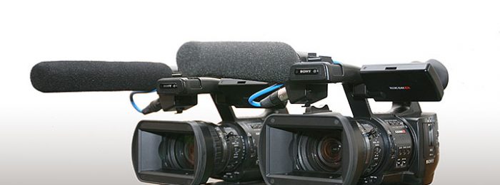 Видеосъемка двумя камерами